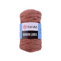 Obrázok ku produktu Textilná priadza YarnArt RIBBON LUREX 742 hnedá