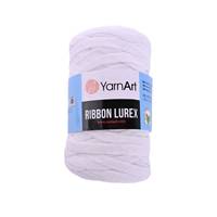 Obrázok ku produktu Textilná priadza YarnArt RIBBON LUREX 721 biela