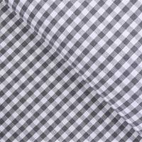 Obrázok ku produktu DEKORAČNÁ LÁTKA kocka sivá biela