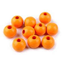 Obrázok ku produktu KORÁLKA 2 drevená oranžová 25mm