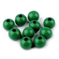 Obrázok ku produktu KORÁLKA 4 drevená zelená 25mm