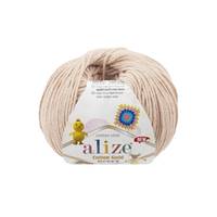 Obrázok ku produktu Pletacia priadza Alize COTTON GOLD HOBBY NEW 067 béžová svetlá