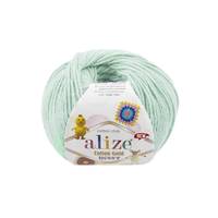 Obrázok ku produktu Pletacia priadza Alize COTTON GOLD HOBBY NEW 522 zelená mentolová