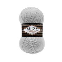 Obrázok ku produktu Pletacia vlna Alize SUPERLANA KLASIK 168 sivá svetlá