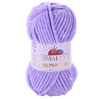 Obrázok ku produktu Pletacia priadza Himalaya DOLPHIN STAR 92105 fialová s lurexom