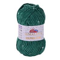 Obrázok ku produktu Pletacia priadza Himalaya DOLPHIN STAR 92131 zelená s lurexom