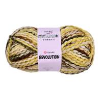 Obrázok ku produktu Pletacia vlna YarnArt REVOLUTION 1611 žltá hnedá zelená smotanová