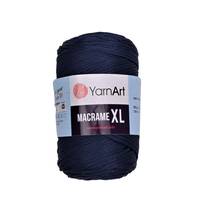 Obrázok ku produktu Špagát na macrame techniku YarnArt MACRAME XL 162 modrá tmavá