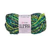 Obrázok ku produktu Pletacia vlna YarnArt OLIMPIA 1409 zelená žltá sivá