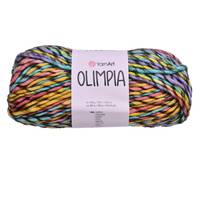 Obrázok ku produktu Pletacia vlna YarnArt OLIMPIA 1405 žltá fialová modrá ružová