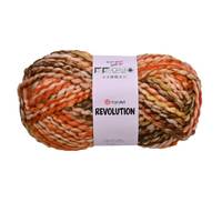 Obrázok ku produktu Pletacia vlna YarnArt REVOLUTION 1603 béžová hnedá oranžová