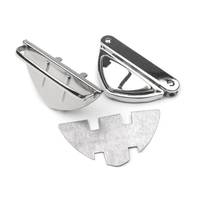 Obrázok ku produktu Sada zapínanie 25x50mm sivá strieborná