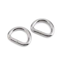 Obrázok ku produktu Polkrúžok šírka 20 mm na koženú galantériu strieborná