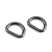 Obrázok ku produktu Polkrúžok šírka 20 mm na koženu galantériu čierna