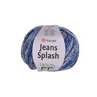 Obrázok ku produktu Pletacia priadza YarnArt JEANS SPLASH 947 modrá sivá bila