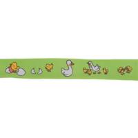 Obrázok ku produktu Taftová stuha s drôtom 25mm zelená