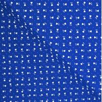 Obrázok ku produktu BAVLNENÁ LÁTKA folklórna TULIPÁN modrá kráľovská