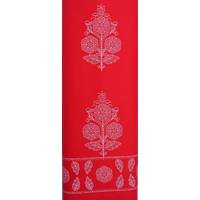 Obrázok ku produktu BAVLNENÁ LÁTKA folklórna Bordúra LIPTOV červená biela