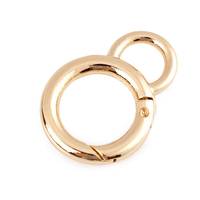 Obrázok ku produktu KARABÍNA s krúžkom 20mm zlatá