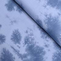 Obrázok ku produktu BAVLNENÁ LÁTKA plienkovina ombre modrá biela