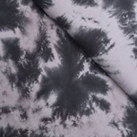 Obrázok ku produktu BAVLNENÁ LÁTKA plienkovina ombre čierna sivá