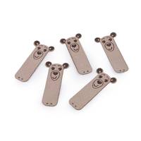 Obrázok ku produktu NÁŠIVKA z eko kože medvedík béžová