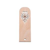 Obrázok ku produktu Záložka do knihy drevená kvet 14,5x4,5cm
