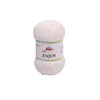 Obrázok ku produktu Pletacia priadza Himalaya ENJOY 234 - 01 biela