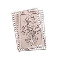 Obrázok ku produktu Drevené dno na košík vyrezávané 24x16cm