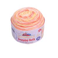 Obrázok ku produktu Pletacia priadza HIMALAYA Everyday batik 74203 smotanová žltá ružová oranžová