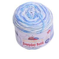 Obrázok ku produktu Pletacia priadza HIMALAYA Everyday batik 74206 smotanová modrá fialová