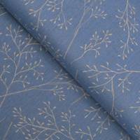 Obrázok ku produktu DEKORAČNÁ LÁTKA vzor modrá