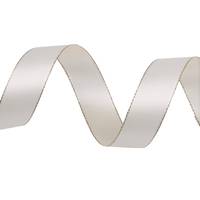 Obrázok ku produktu Atlasová stuha 24mm/9,30 m smotanová