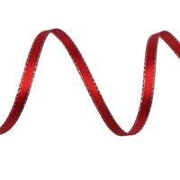 Obrázok ku produktu Atlasová stuha 5mm/20,25m červená