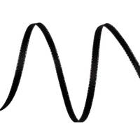 Obrázok ku produktu Atlasová stuha 5mm/19,90m čiernozlatá