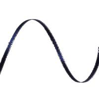 Obrázok ku produktu Atlasová stuha 3mm/19,85m modrá zlatá