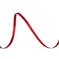 Obrázok ku produktu Atlasová stuha 3mm/14,80m červenozlatá