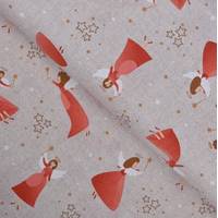 Obrázok ku produktu DEKORAČNÁ LÁTKA anjel béžová