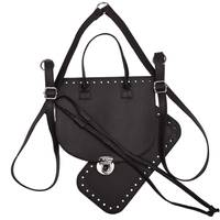 Obrázok ku produktu Súprava na háčkovaný vak tmavá hnedá