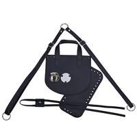 Obrázok ku produktu Súprava na háčkovaný vak tmavá modrá