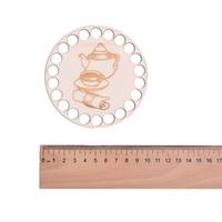 Obrázok ku produktu DREVENÁ PODŠÁLKA čajová sada