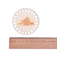 Obrázok ku produktu DREVENÁ PODŠÁLKA čajová sada 2