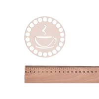 Obrázok ku produktu DREVENÁ PODŠÁLKA výrez šálka 5