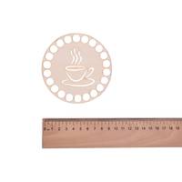 Obrázok ku produktu DREVENÁ PODŠÁLKA výrez šálka 4