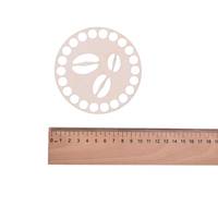 Obrázok ku produktu DREVENÁ PODŠÁLKA výrez káva 2