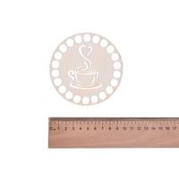 Obrázok ku produktu DREVENÁ PODŠÁLKA výrez káva