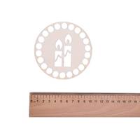 Obrázok ku produktu DREVENÁ PODŠÁLKA výrez sviečky