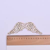 Obrázok ku produktu DREVENÉ KRÍDLA ornament dole 15x5,5cm