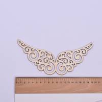 Obrázok ku produktu DREVENÉ KRÍDLA ornament hore 20x9,3cm