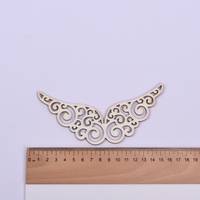 Obrázok ku produktu DREVENÉ KRÍDLA ornament hore 15x7cm